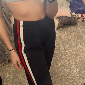 john halt stripped sweatpants